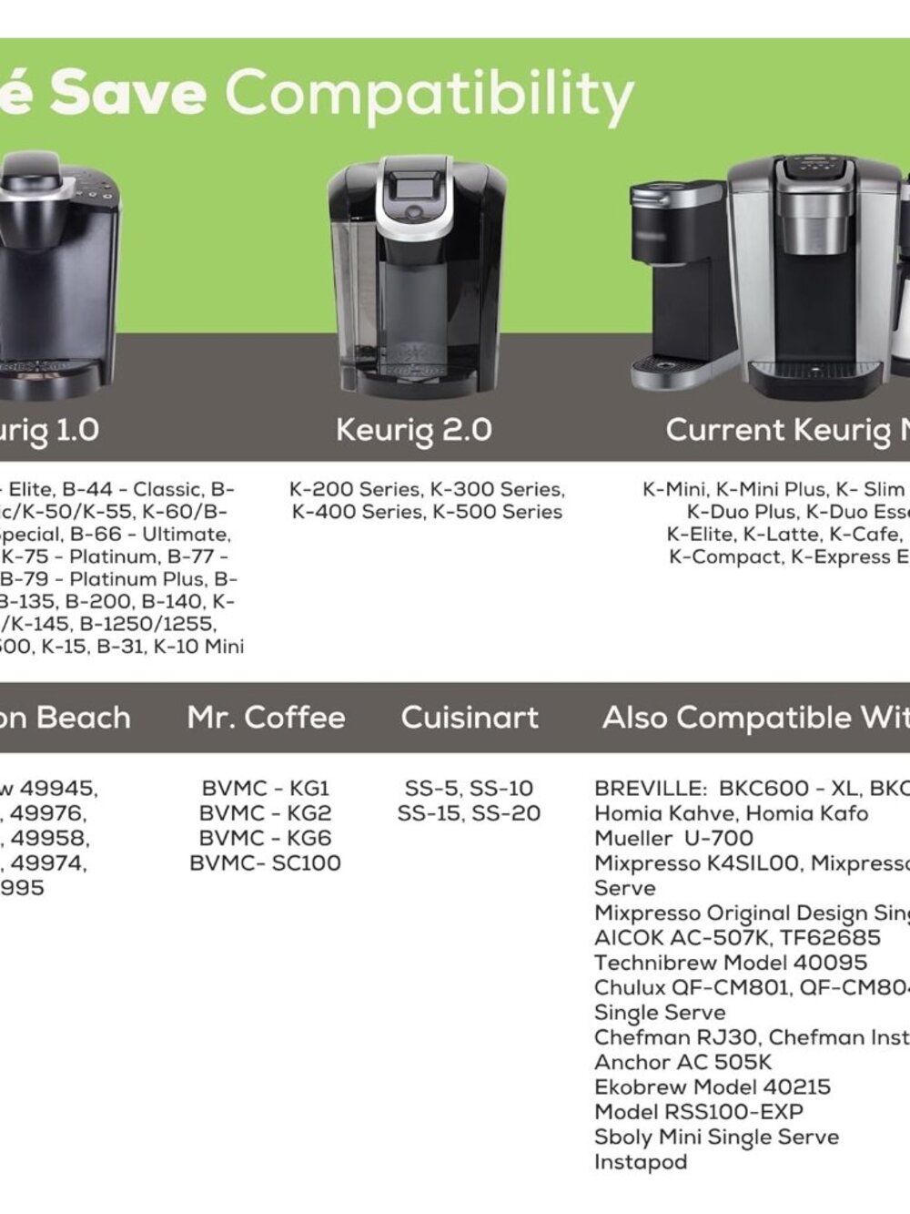 1-Stream Cafe Save Reusable K Cup Pod Coffee Filters - Refillable Coffee Pod Cap - Picture 9 of 9